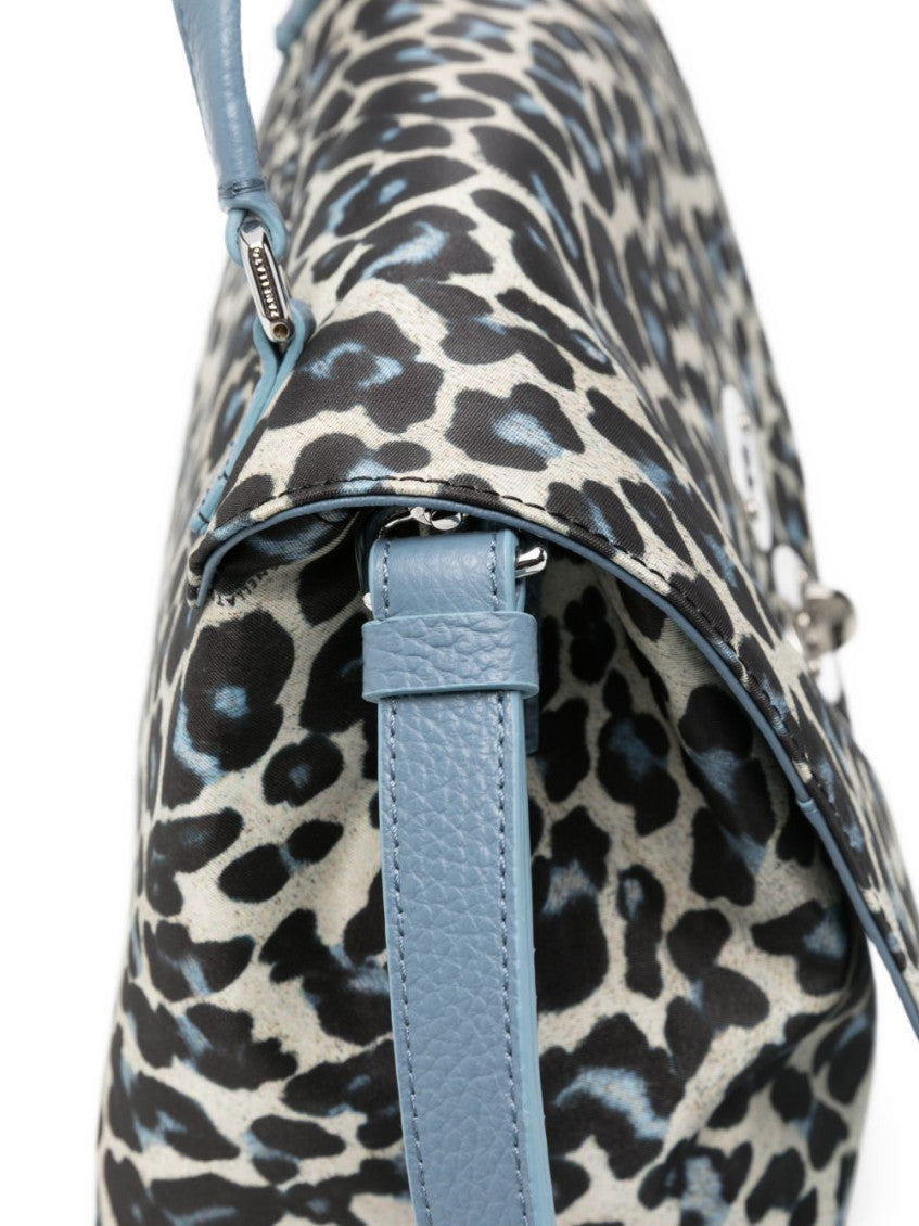 Leopard Print Postina Small Satchel 4
