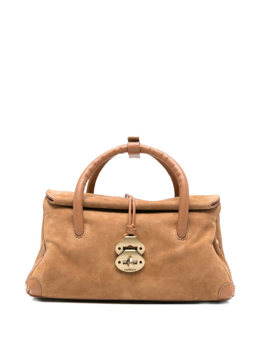 Brown Dotta Small Satchel 1