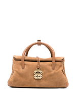 Brown Dotta Small Satchel 1