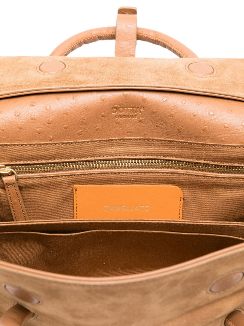 Brown Dotta Small Satchel 3