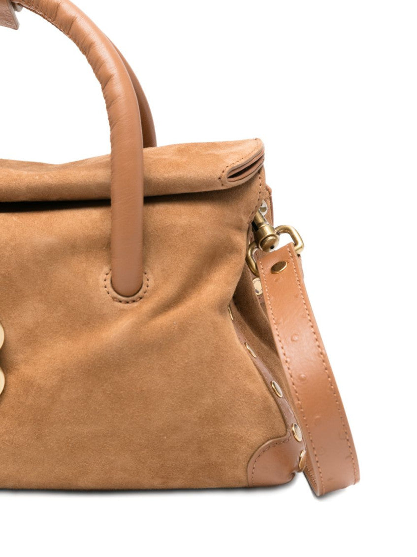 Brown Dotta Small Satchel 4