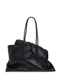 Black La Passeggiata Top Zip Medium Tote 1