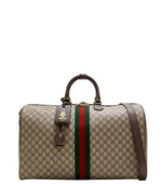 Beige Savoy Large Duffle Bag 1
