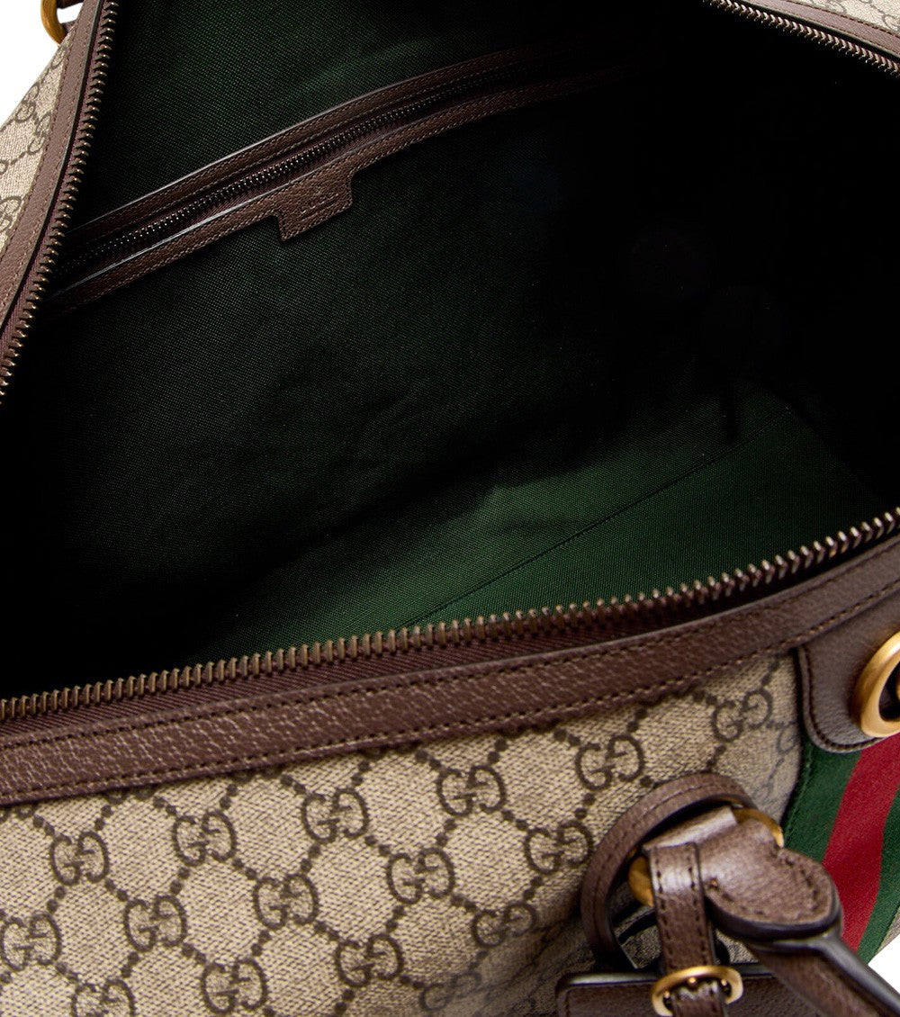Beige Savoy Large Duffle Bag 3