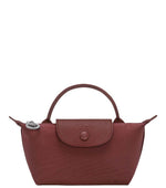 Burgundy Le Pliage Clutch 1