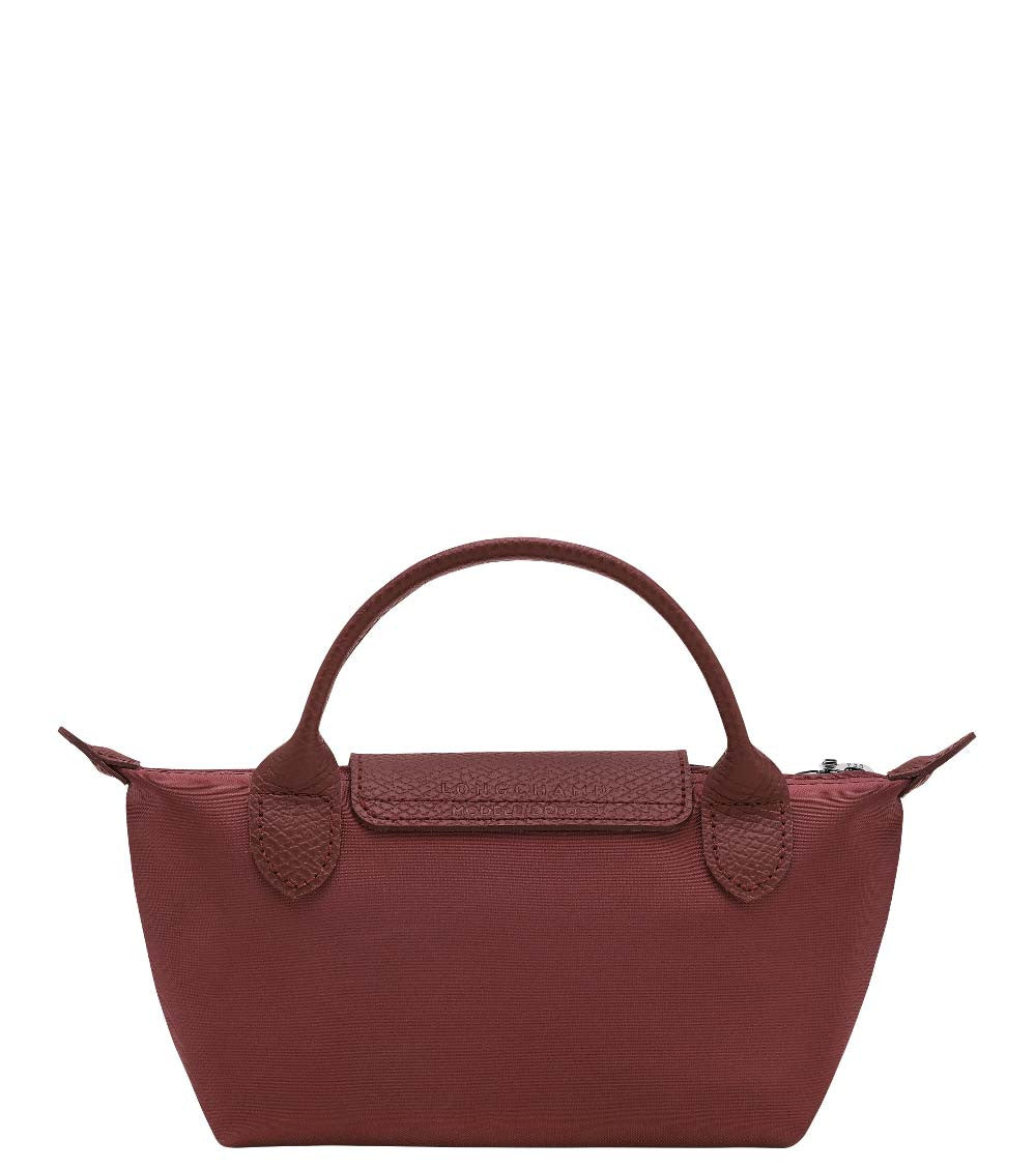 Burgundy Le Pliage Clutch 2