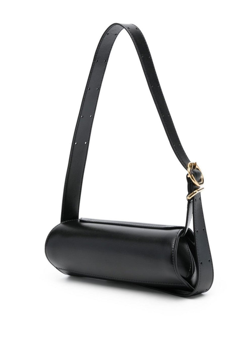 Black Cannolo Mini Shoulder Bag 4