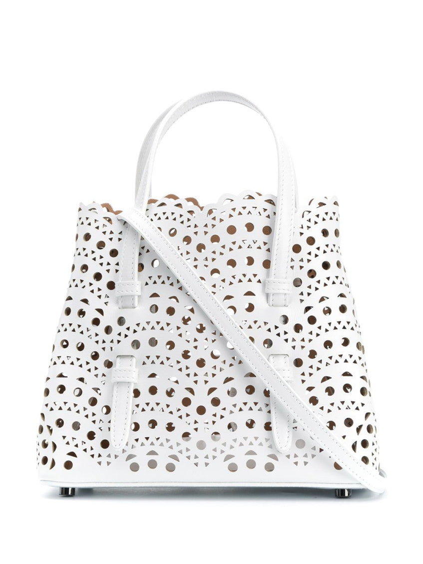 White Mina 20 Satchel Bag 1