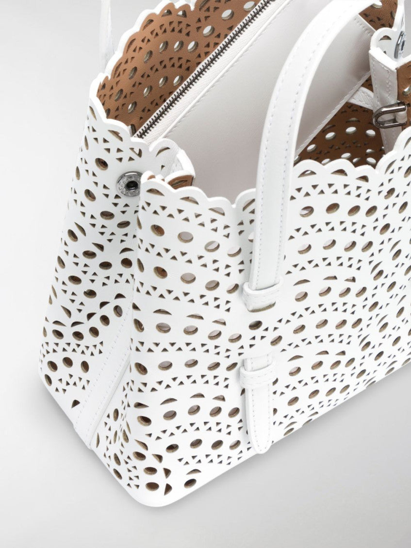 White Mina 20 Satchel Bag 6