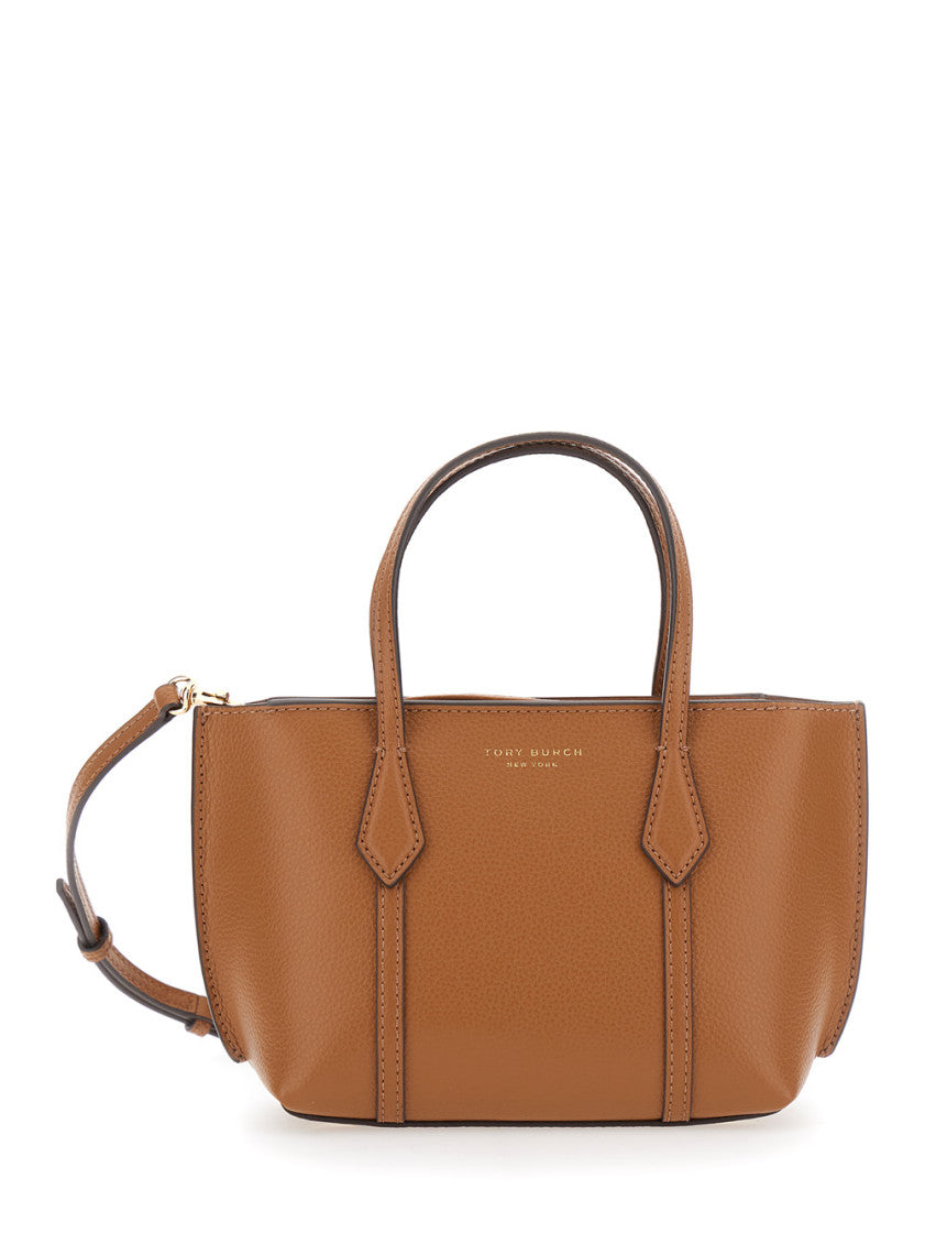 Brown Perry Mini Tote 1