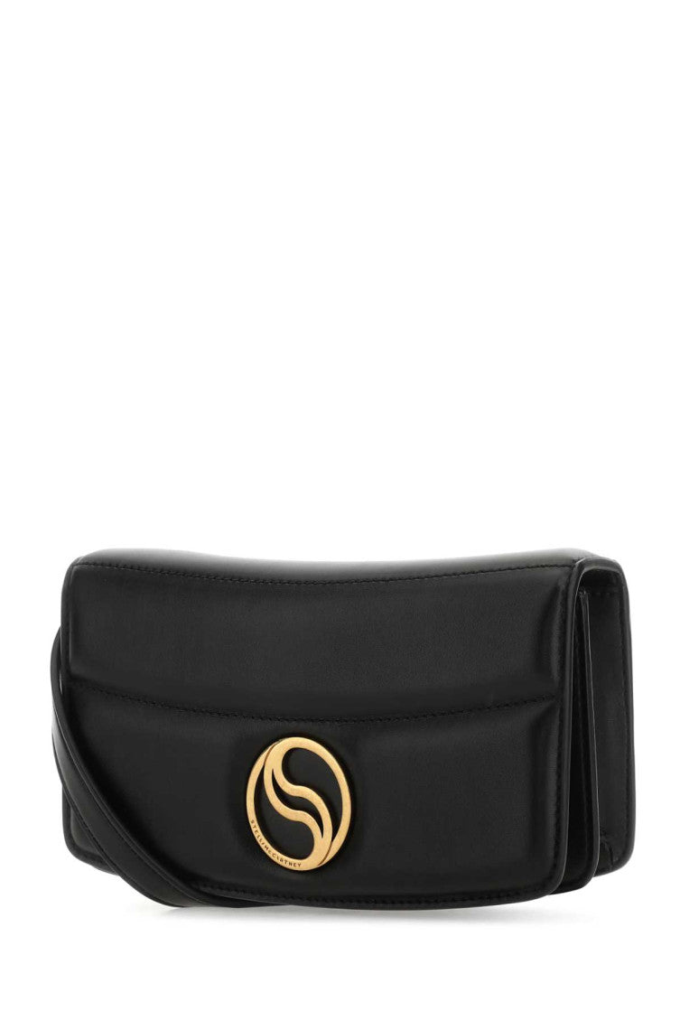 Yellow logo plaque crossbody bag 2