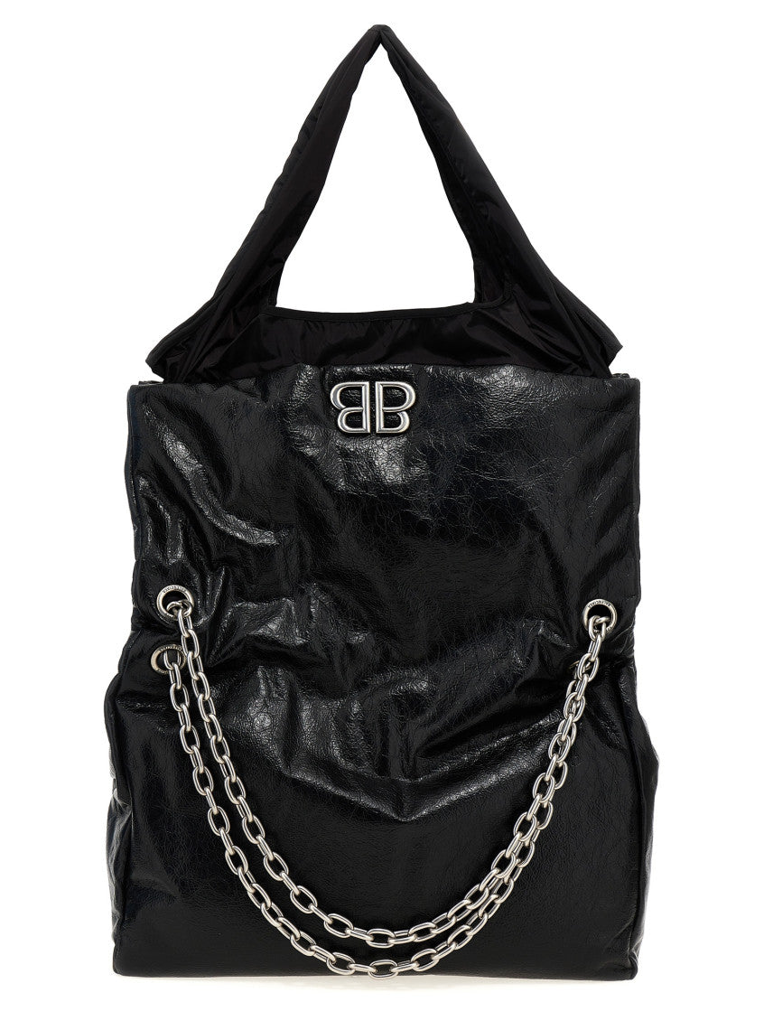 Black Monaco Tote Bag 1