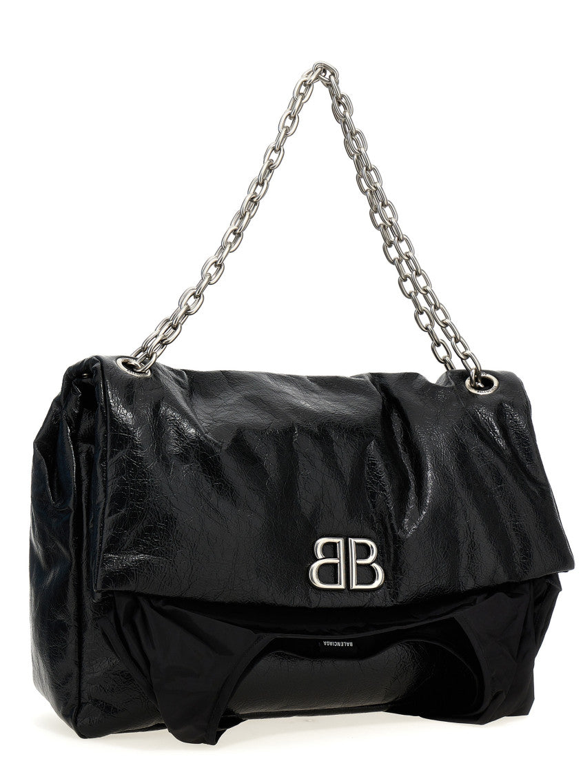 Black Monaco Tote Bag 3