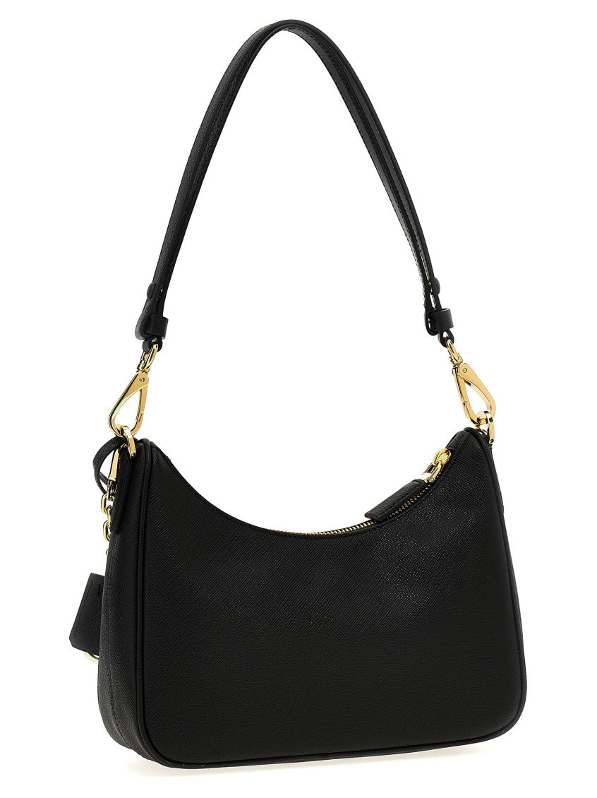 Black 'Prada Re-Edition' mini handbag 2