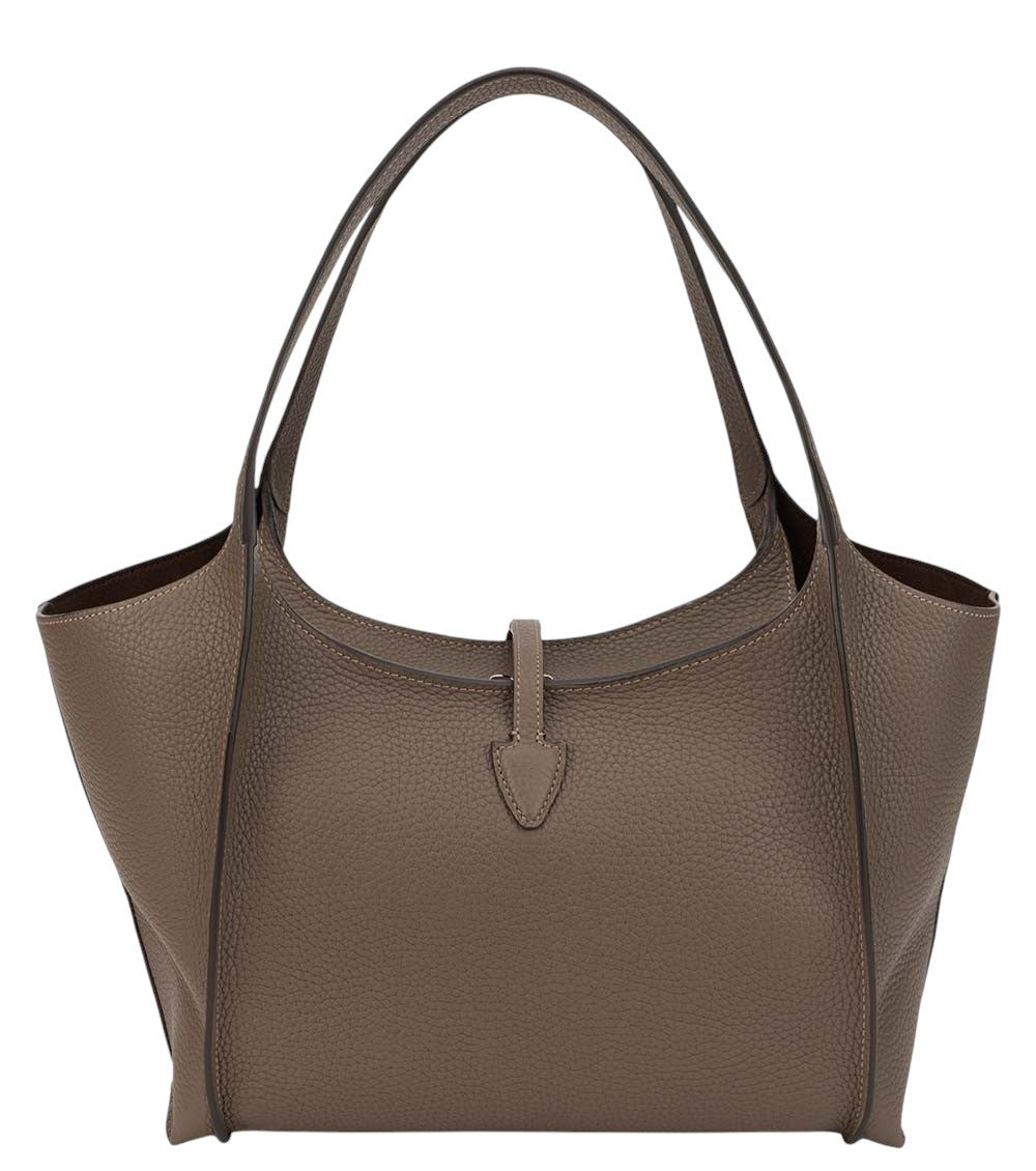 Taupe T Timeless Large Tote 3