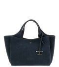Dark Blue T Timeless Mini Tote 1