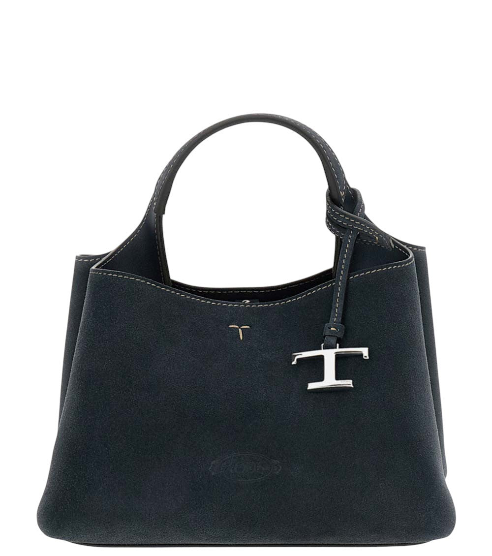 Dark Blue T-Timeless Mini Tote 1