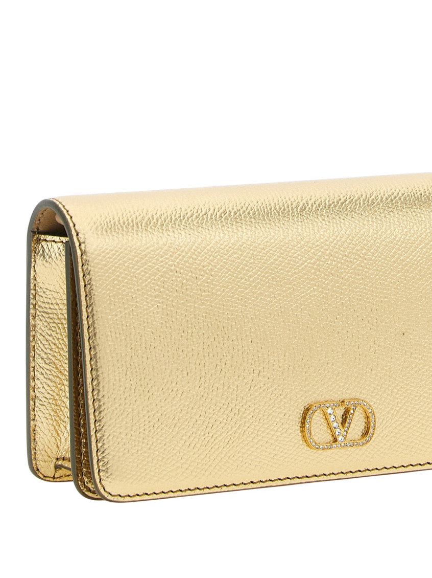 Golden VLogo Mini Shoulder Bag 3