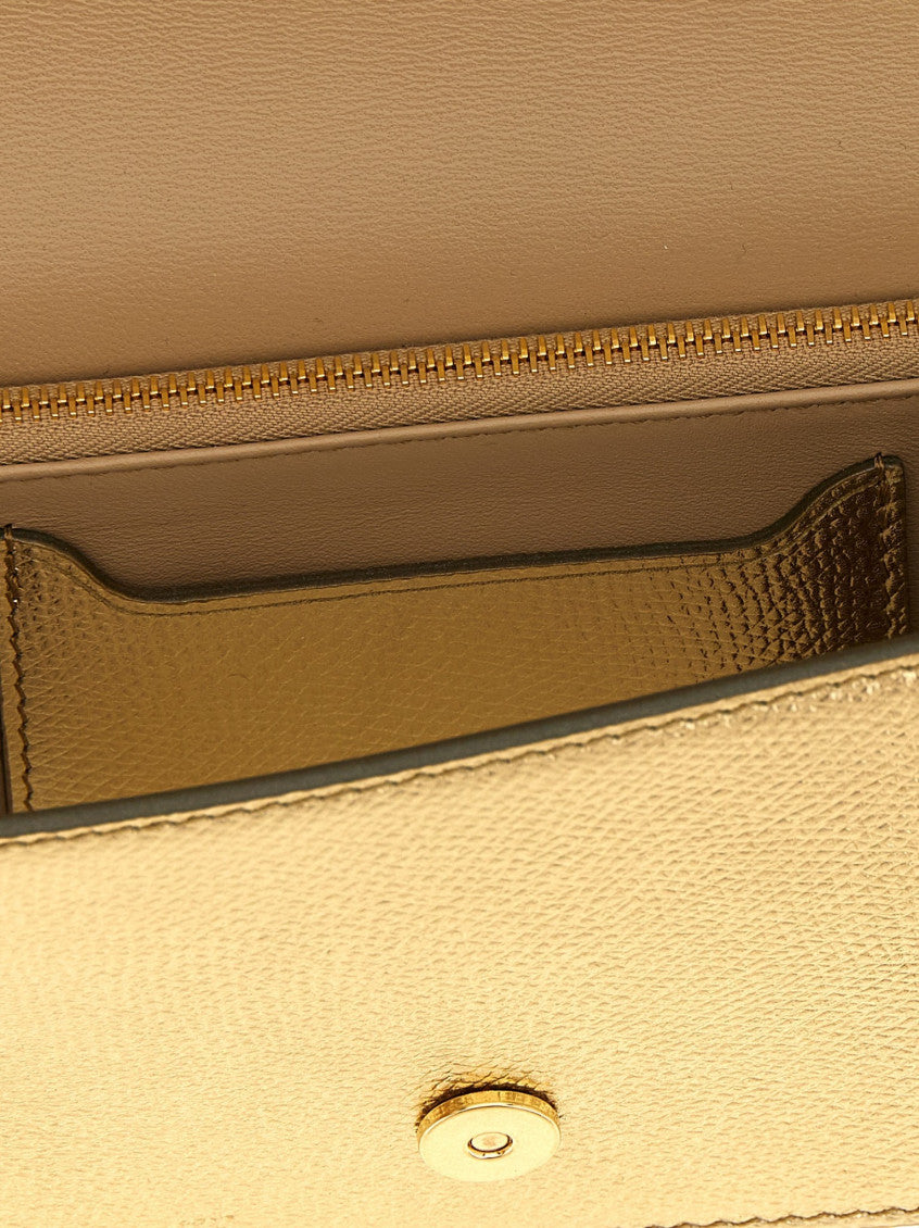 Golden VLogo Mini Shoulder Bag 4