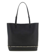 Black Rockstud Medium Tote 1