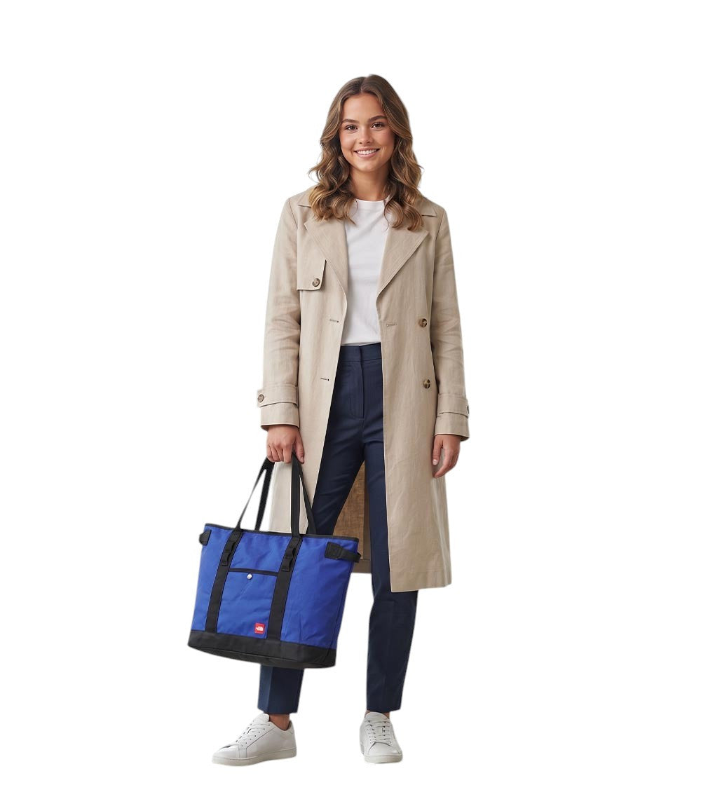 Blue Logo Large Tote 5