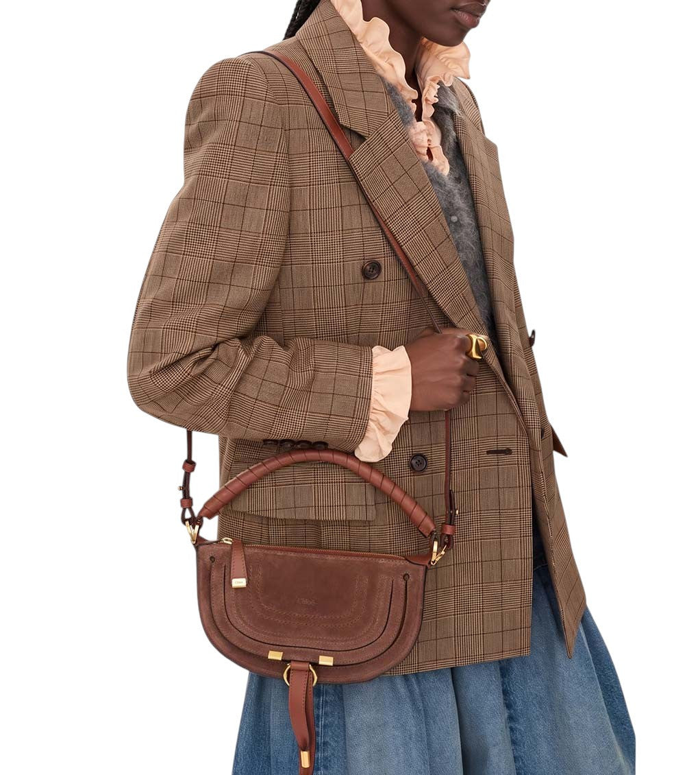 Brown Marcie Mini Shoulder Bag 5