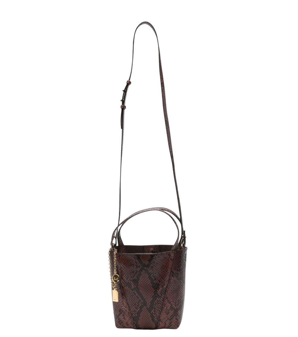 Brown Spin Small Tote 1