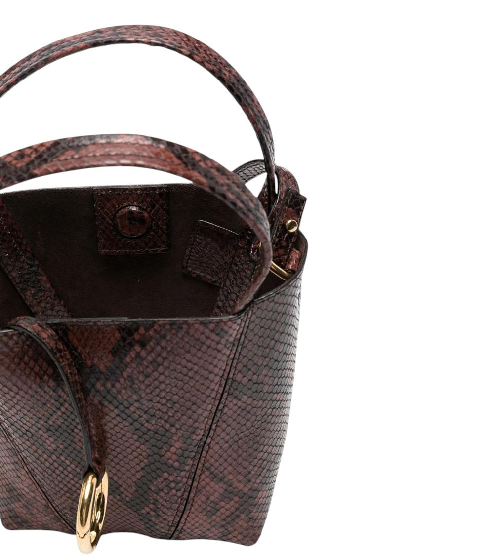 Brown Spin Small Tote 2