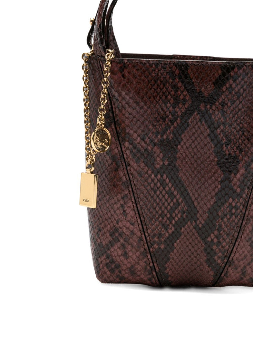 Brown Spin Small Tote 3