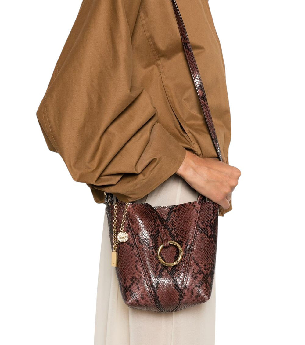 Brown Spin Small Tote 4