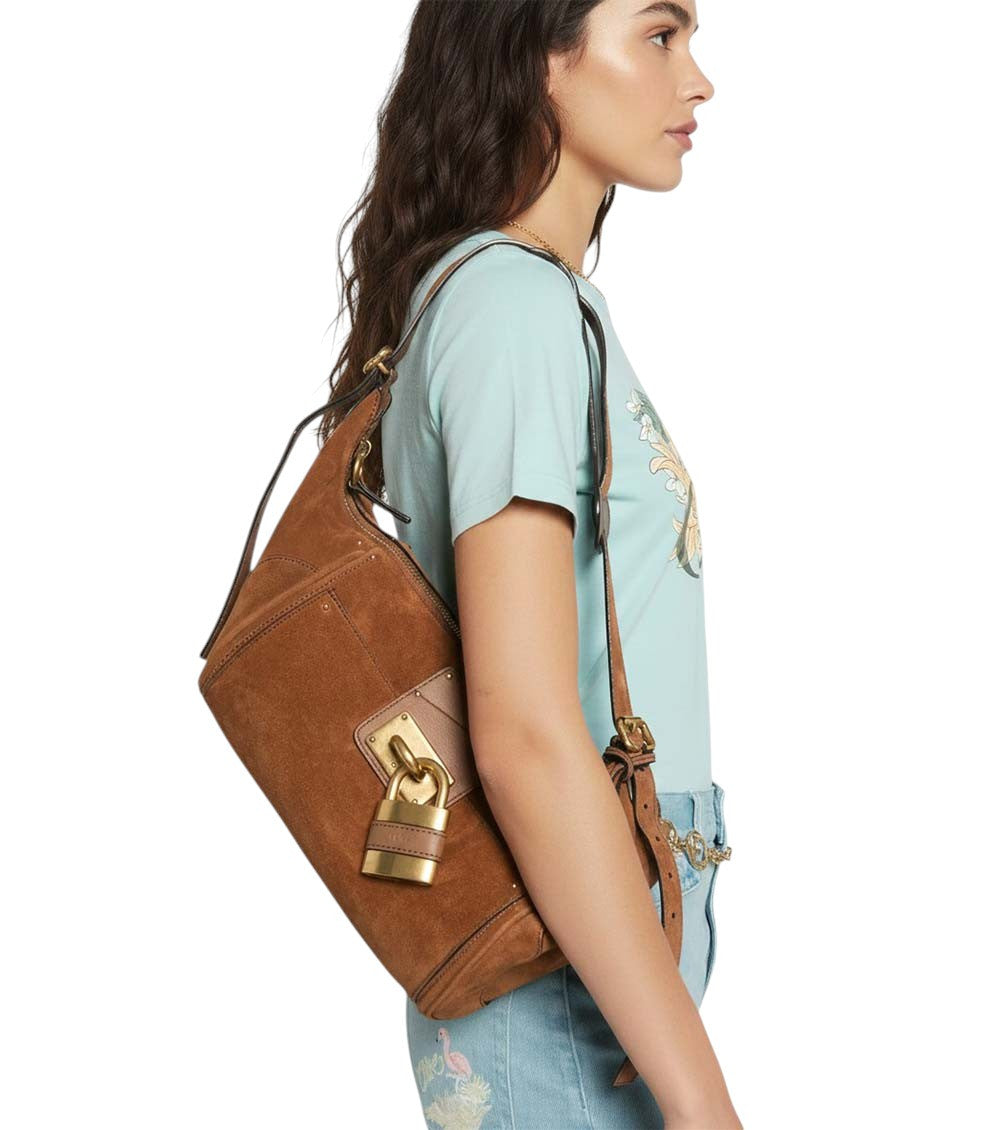 Brown Paddington Medium Crossbody Bag 4