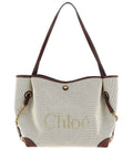 Beige Clover Large Tote 1