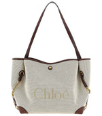 Beige Clover Large Tote 1