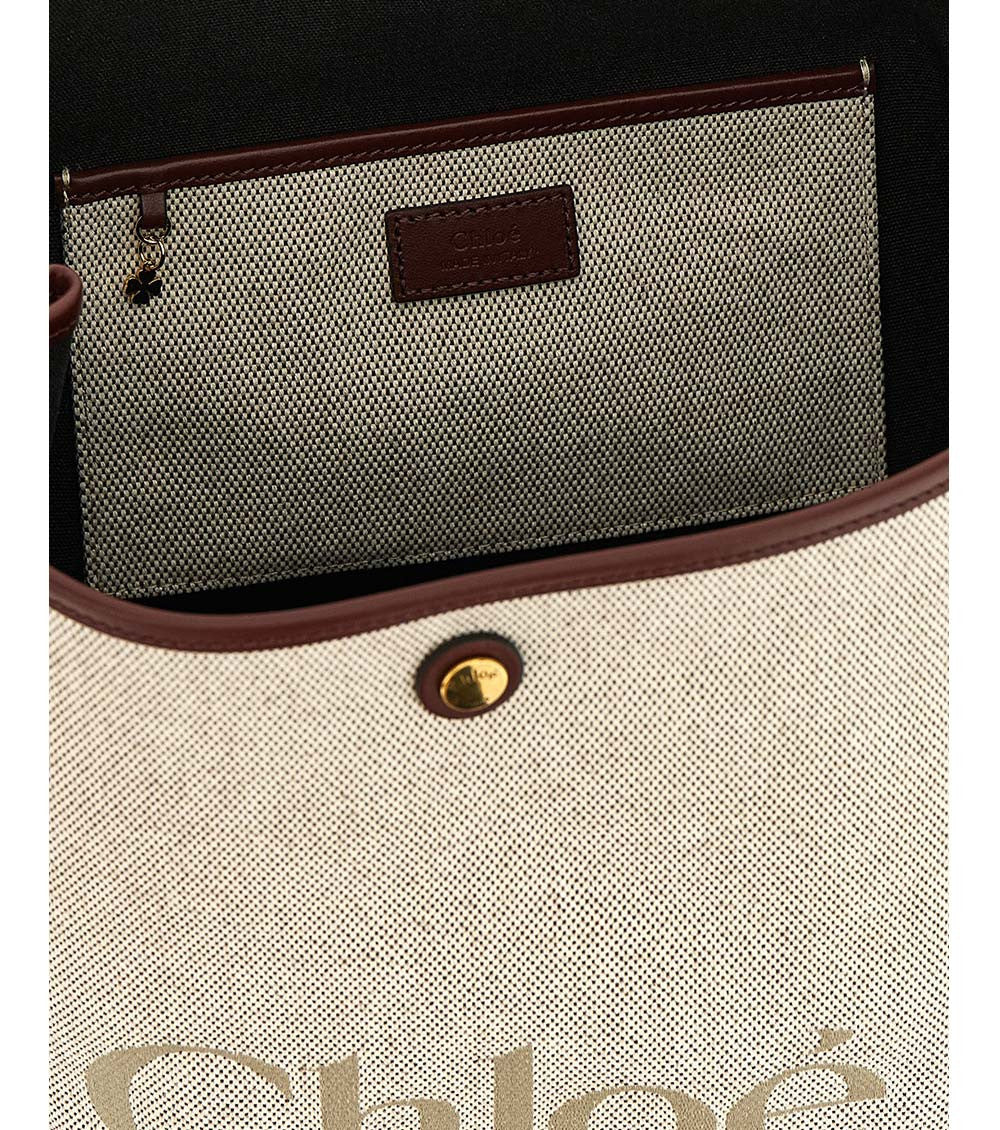 Beige Clover Large Tote 4