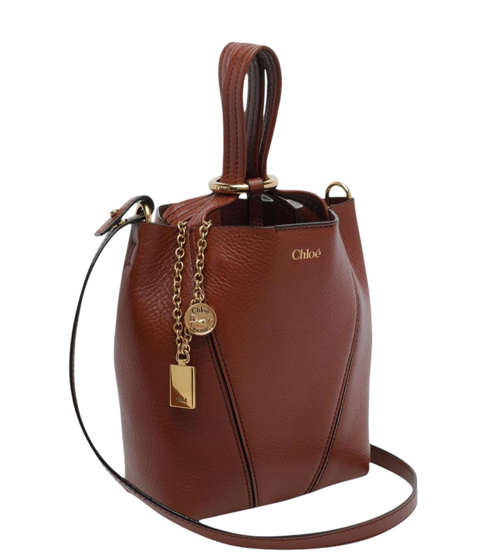 Brown Spin Small Tote 2