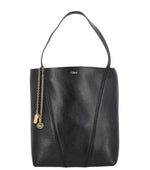 Black Spin Medium Tote 1