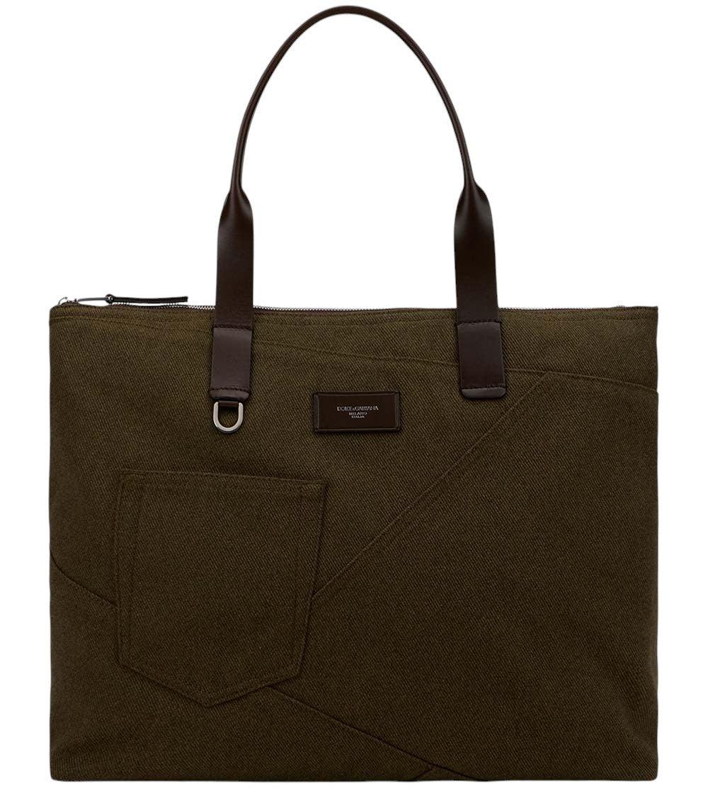 Green Adamo Large Tote 1