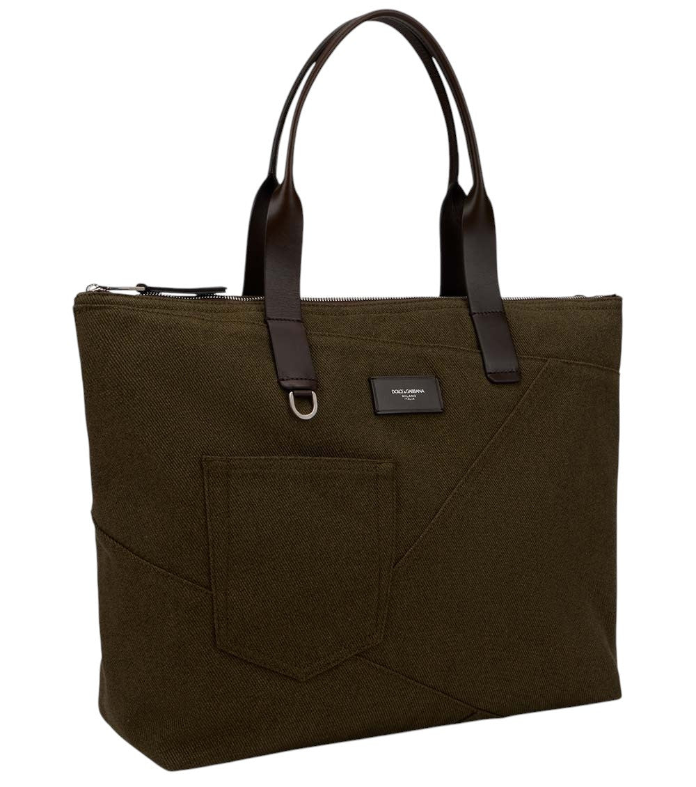 Green Adamo Large Tote 2
