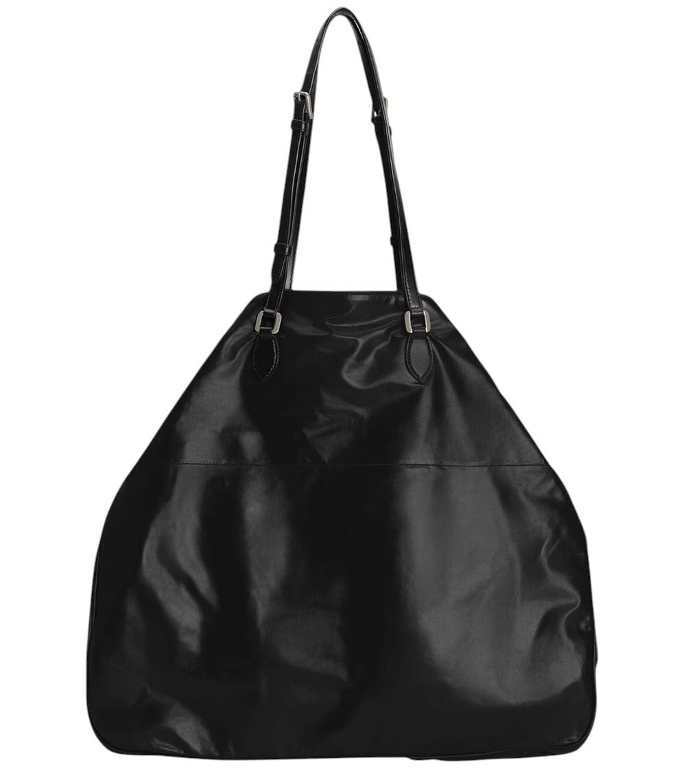 Black Logo Large Tote 3