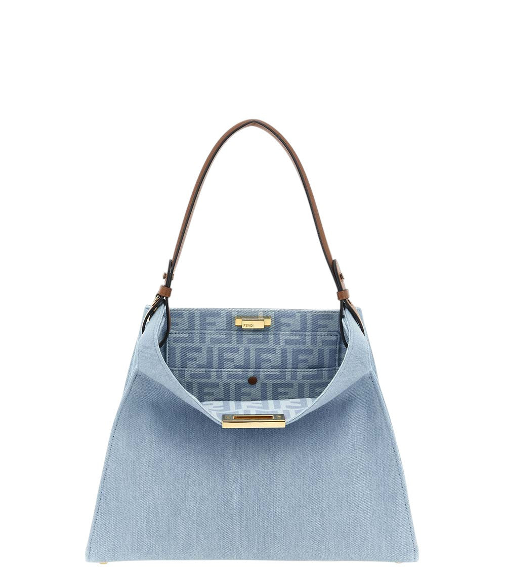 Light Blue Way Medium Shoulder Bag 1