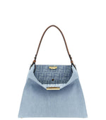Light Blue Way Medium Shoulder Bag 1