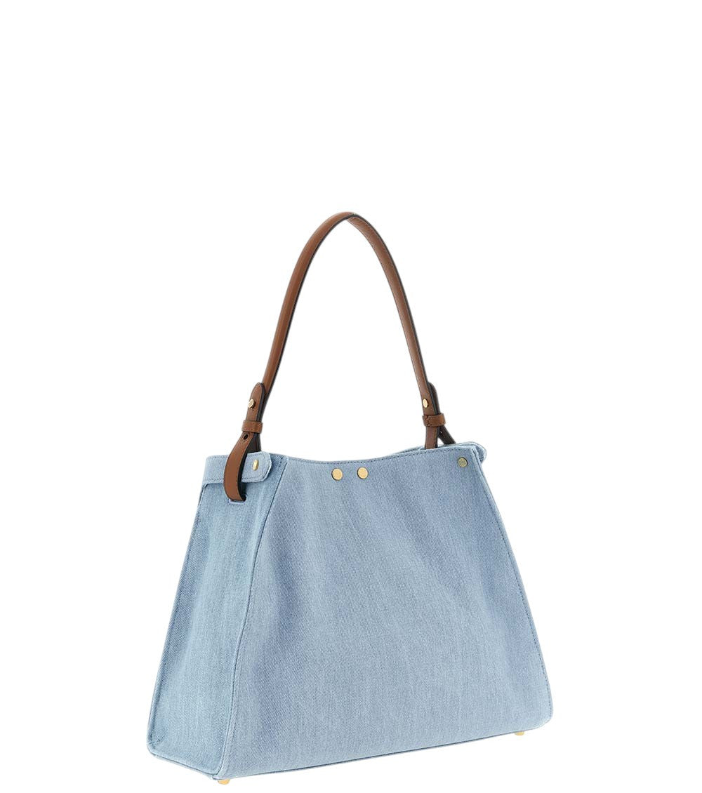 Light Blue Way Medium Shoulder Bag 2