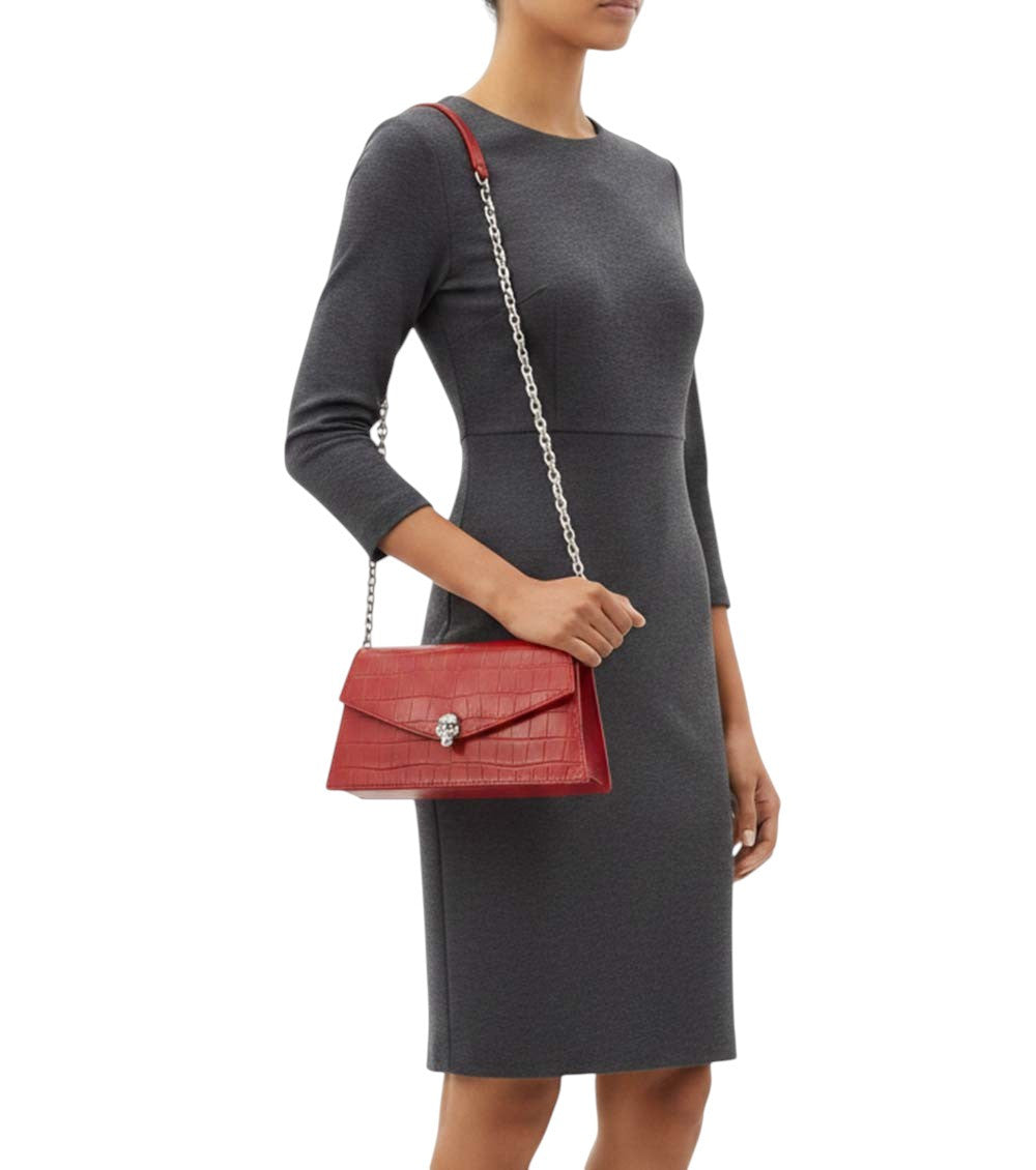 Red Skull Mini Shoulder Bag 5