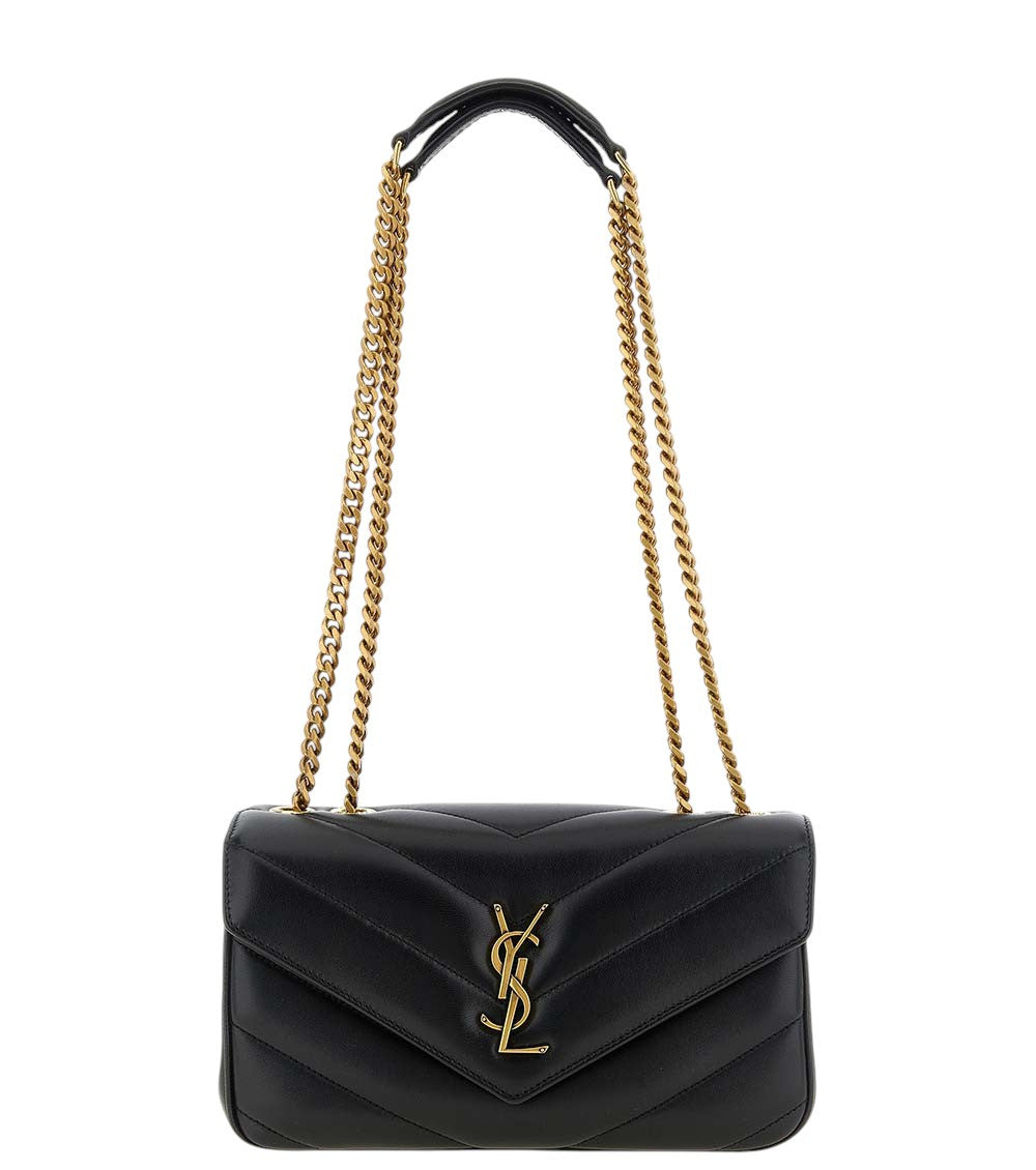 Black Loulou Small Shoulder Bag 1