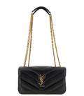 Black Loulou Small Shoulder Bag 1