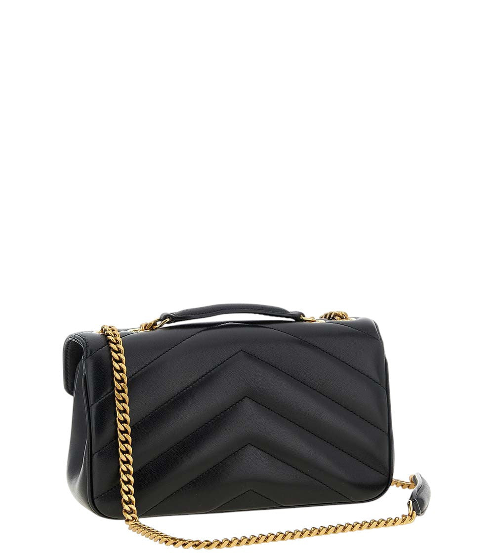 Black Loulou Small Shoulder Bag 2