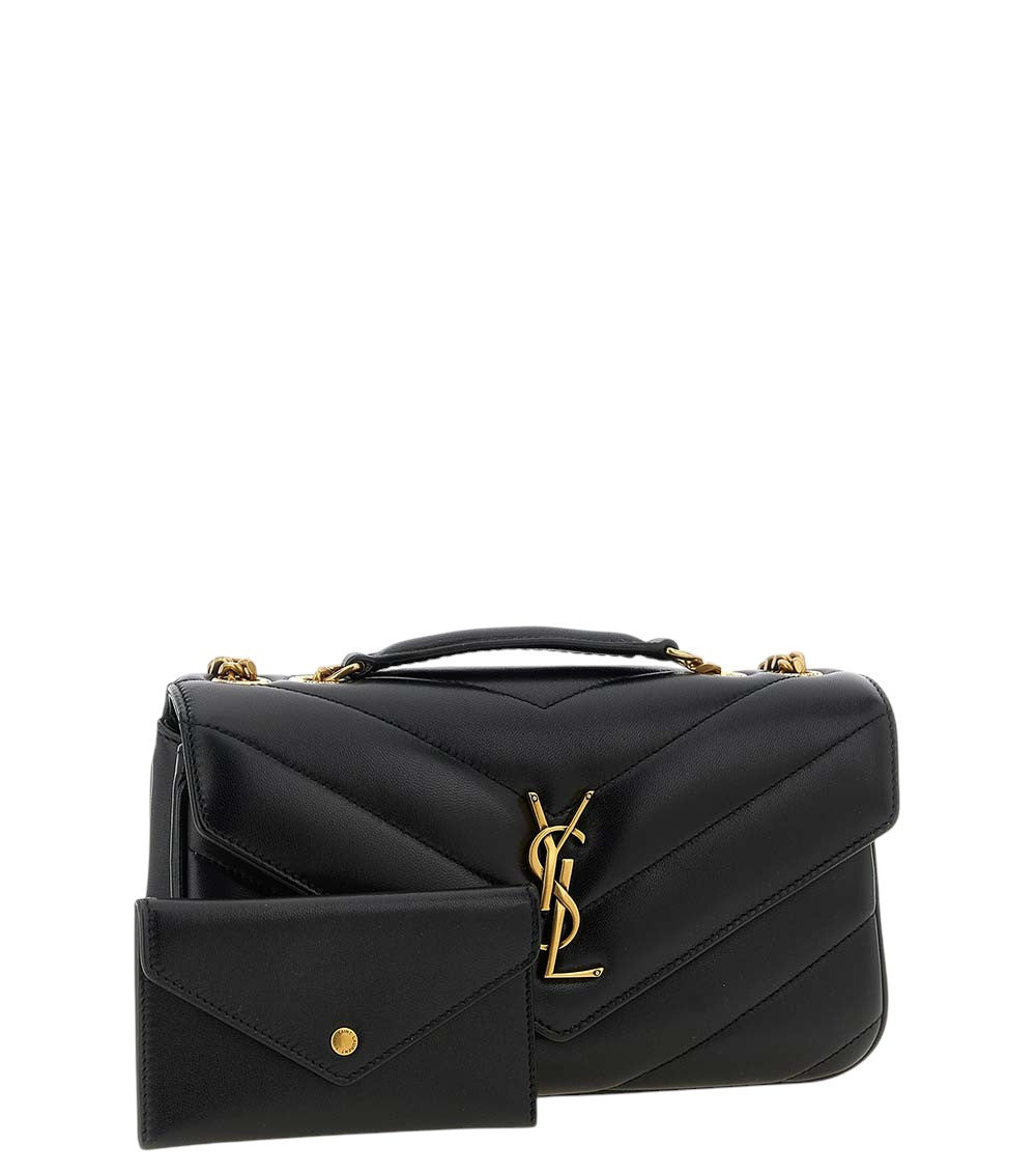 Black Loulou Small Shoulder Bag 3