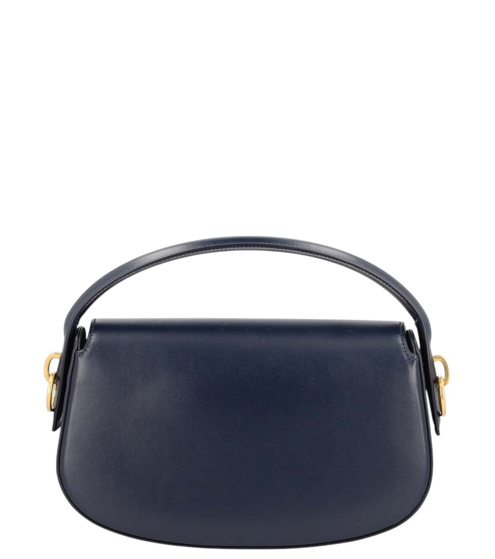 Dark Blue Voltaire Small Shoulder Bag 3