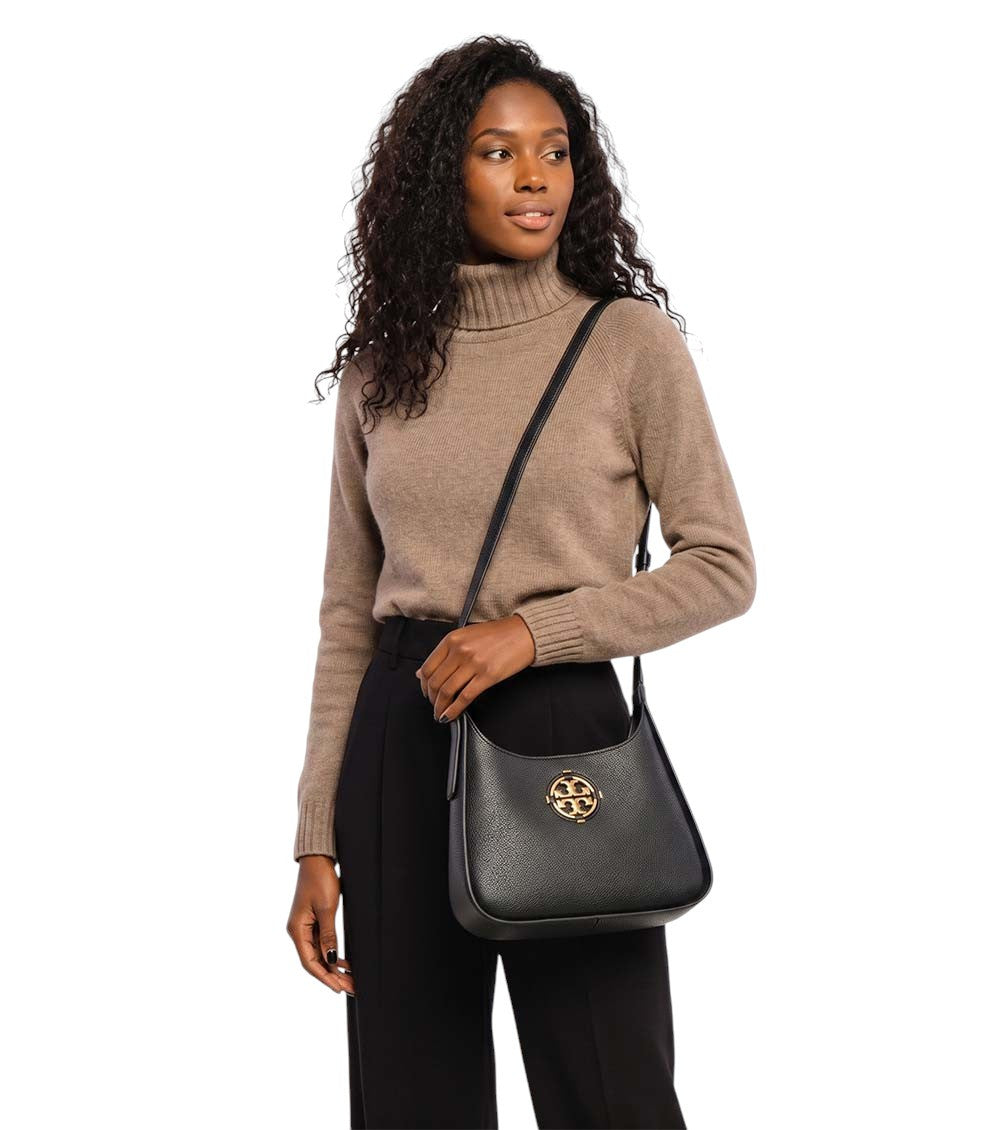 Black Miller Small Shoulder Bag 4