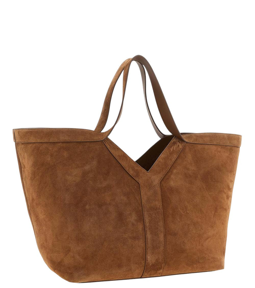 Brown Y Large Tote 2